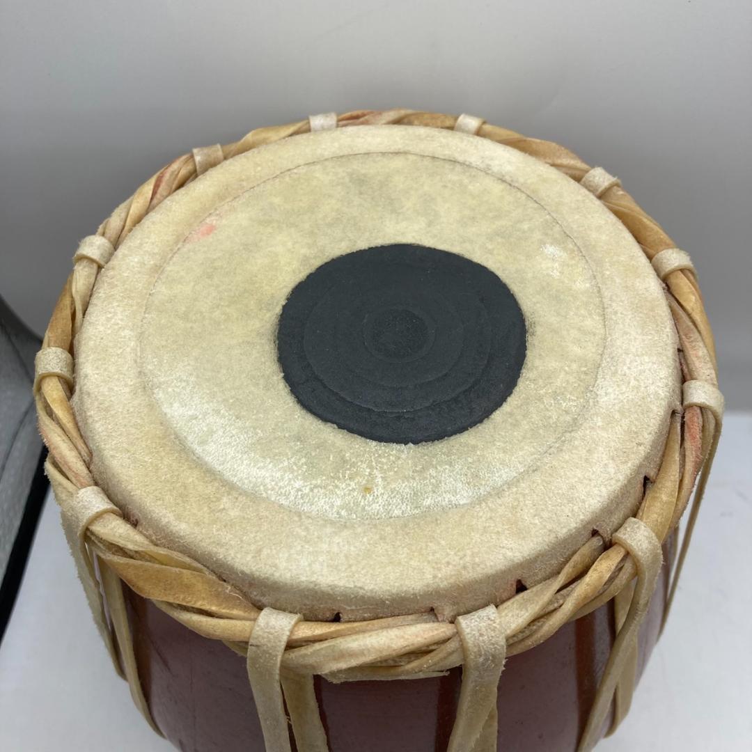 ▼タブラ　インド　民族楽器　セット　打楽器