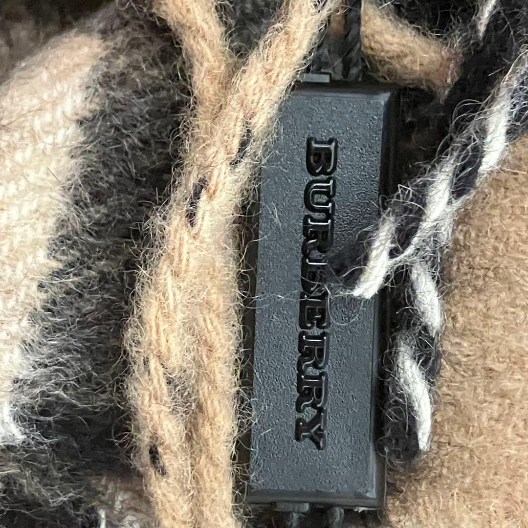 BURBERRY チェック柄カシミアマフラー