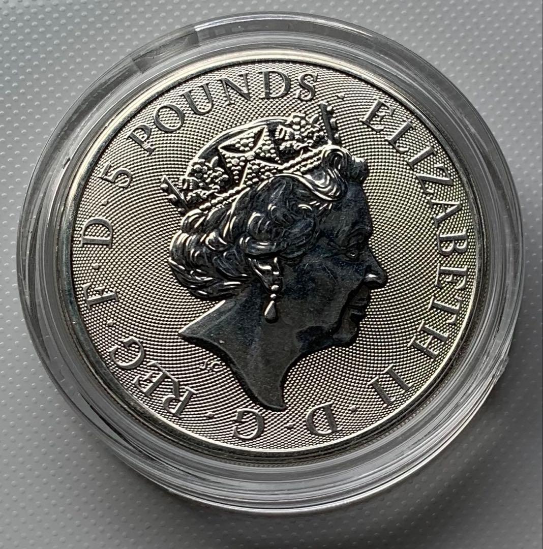 ホワイトホースオブハノーバー銀貨 2020年 2オンス