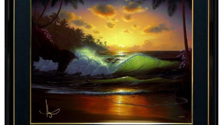 油絵　アルボーグ　タイムレスオーシャン９１／２５０