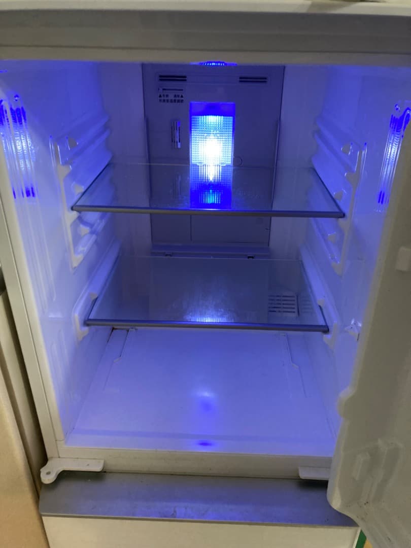 中古品　格安　送料無料　SHARP ノンフロン冷蔵庫 SJ-G14E4-W