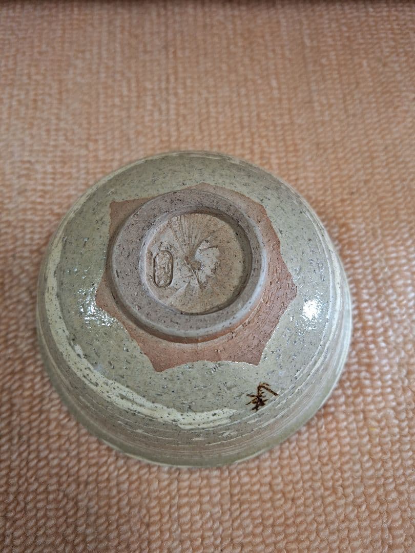 虫明焼、岡本英山、抹茶茶碗