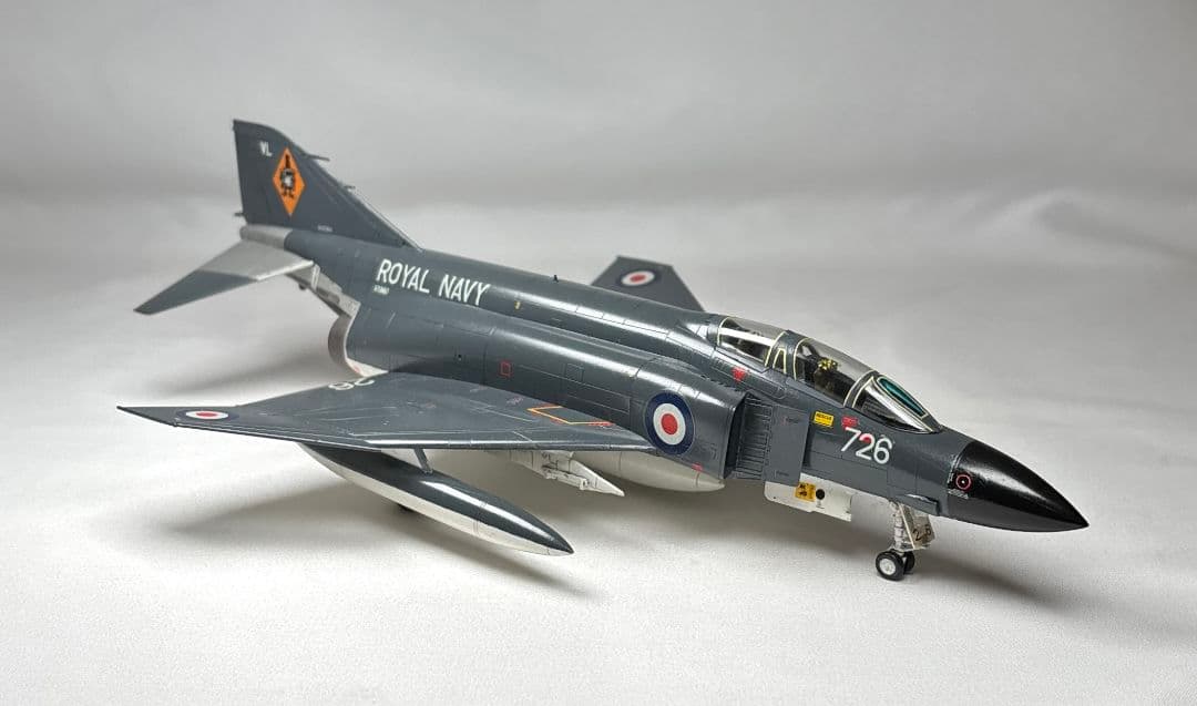【完成品】フジミ 1/72 ブリティッシュ ファントム F-4K