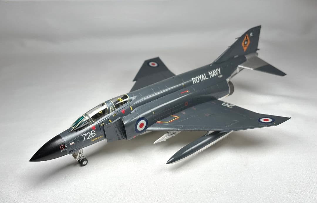 【完成品】フジミ 1/72 ブリティッシュ ファントム F-4K