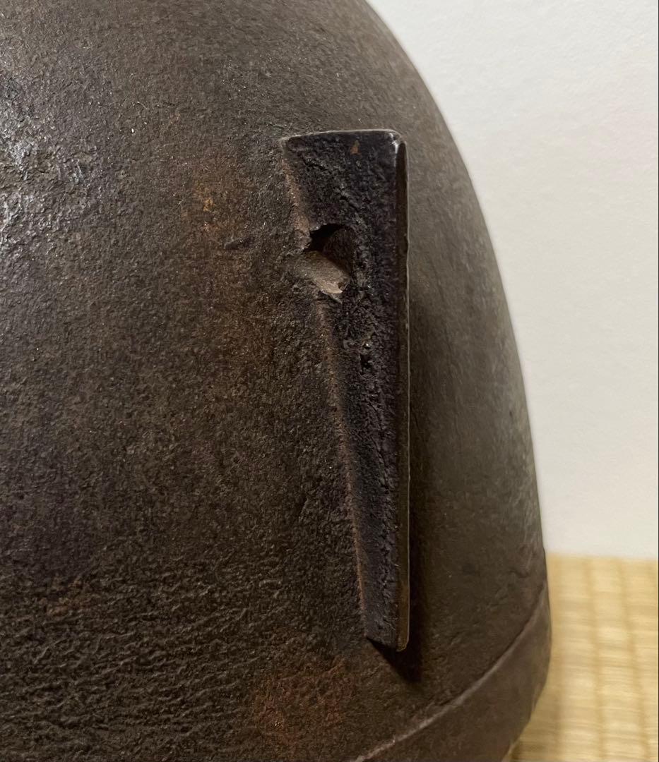 【江戸時代】梵鐘釜（撫肩釜）　初代高木治郎兵衛作