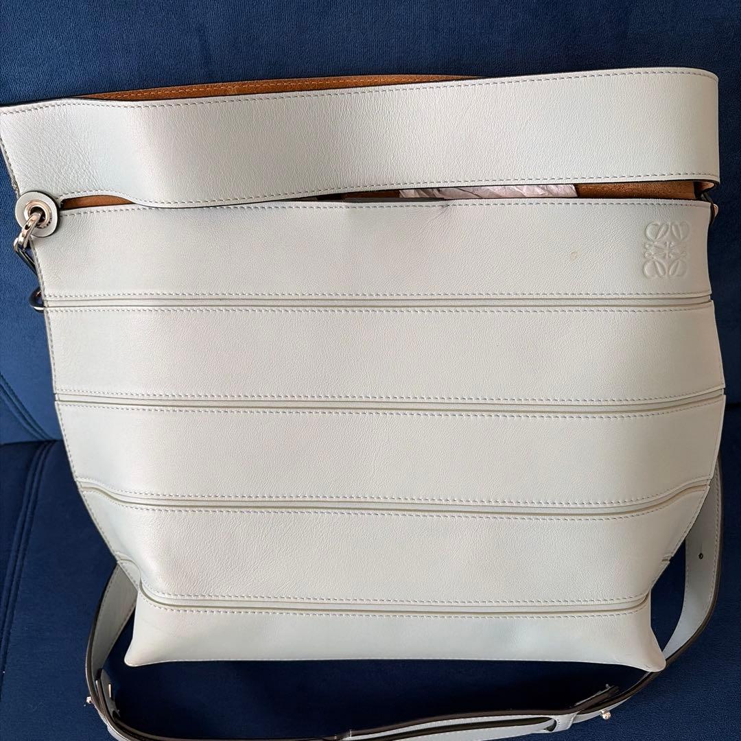 ロエベ　ストリップ2way ショルダーバッグ