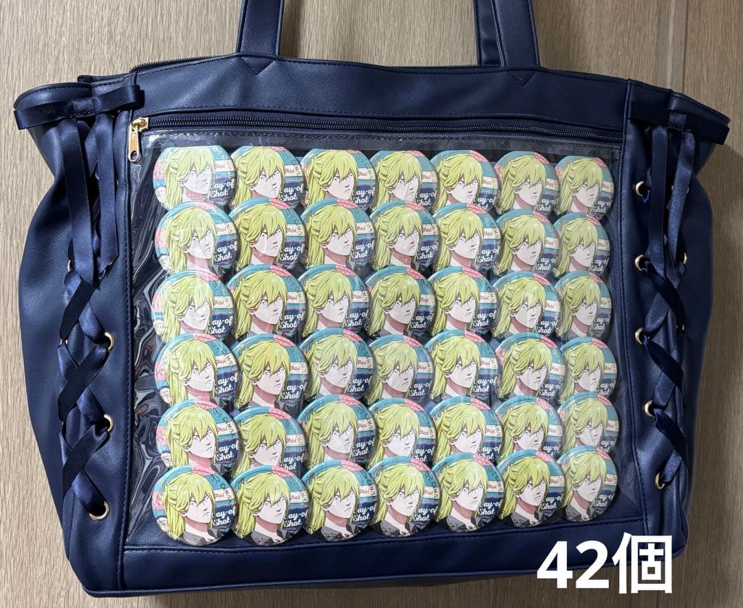 忘却バッテリー 藤堂葵 Day-off Shot 缶バッジ