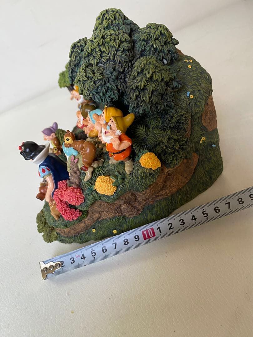 ディズニーストア　白雪姫　七人の小人 ジオラマ　置物　レア