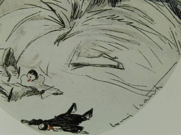 ルイ・イカール限定版・アールデコ/ひとり遊び、希少な額装用画集より