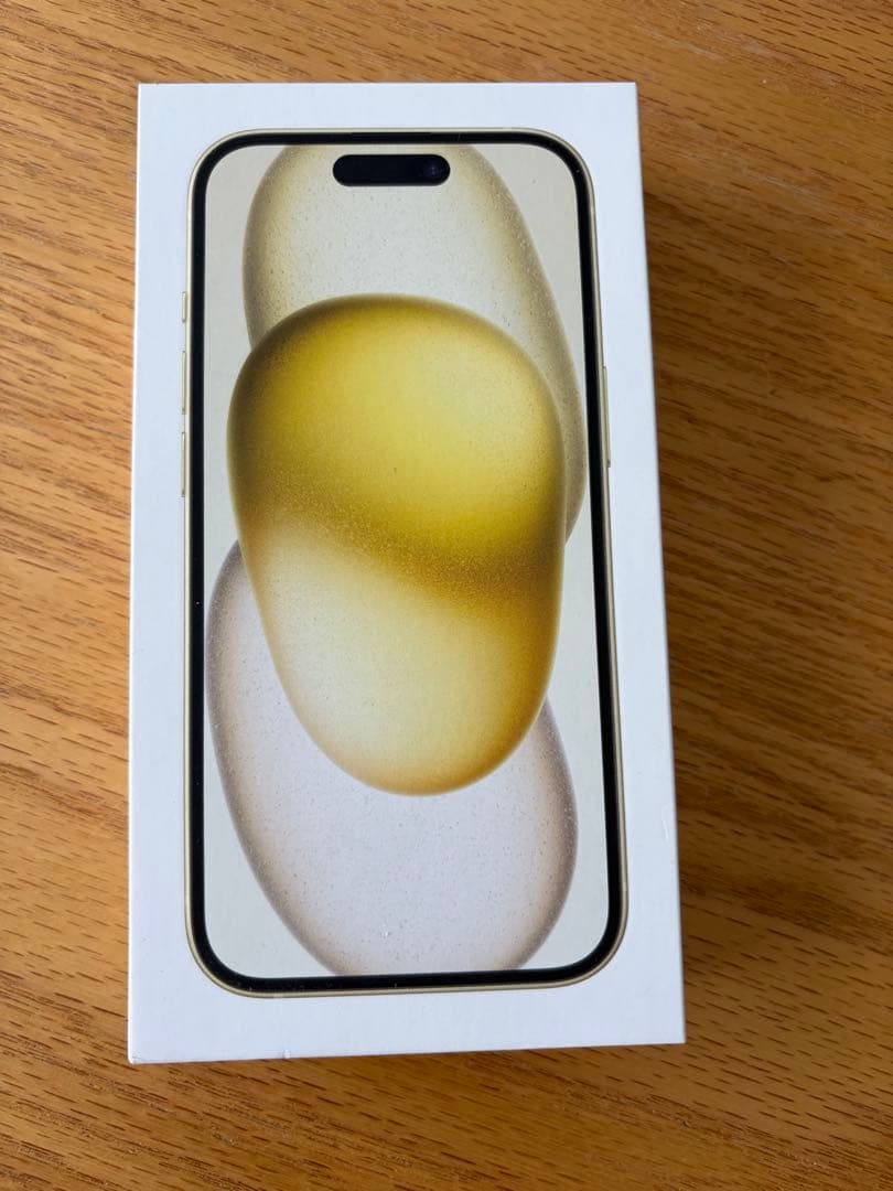 Apple iPhone 15 128gb SIMフリー イエロー 本体