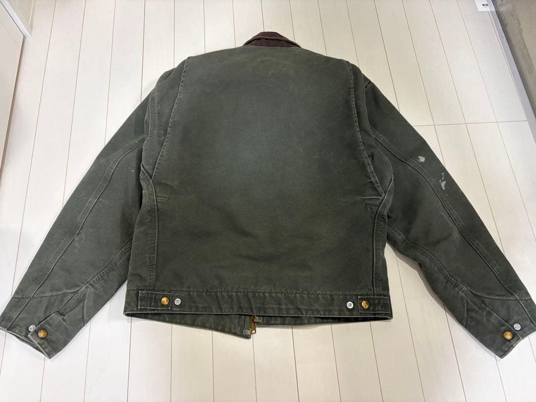 【特価】Carhartt デトロイトジャケット M J97mos 企業ロゴ
