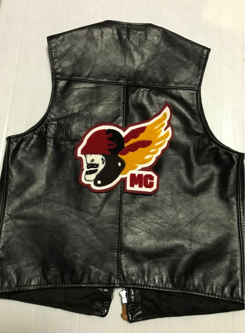 ビンテージ ハーレースカル MC ワッペン パッチ