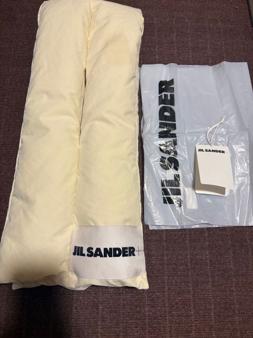 小物 JIL SANDER DOWN SCARF 01 DUNE