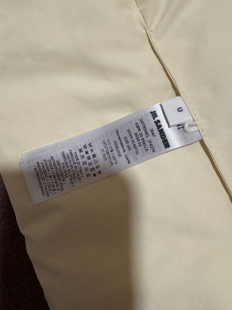 小物 JIL SANDER DOWN SCARF 01 DUNE