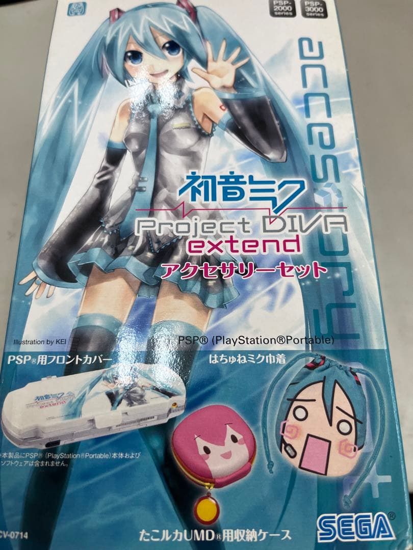 初音ミク　Project DIVA extend PSP アクセサリーセット