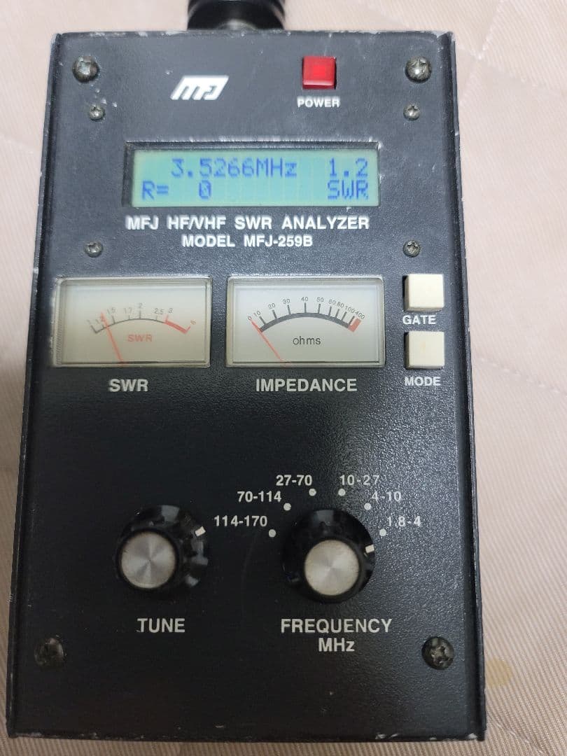 アンテナアナライザー MFJー259B(ジャンク品)