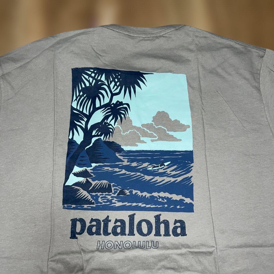 新品ハワイ限定パタゴニアpataloha グレー Tタグ付L日本未発売未入荷