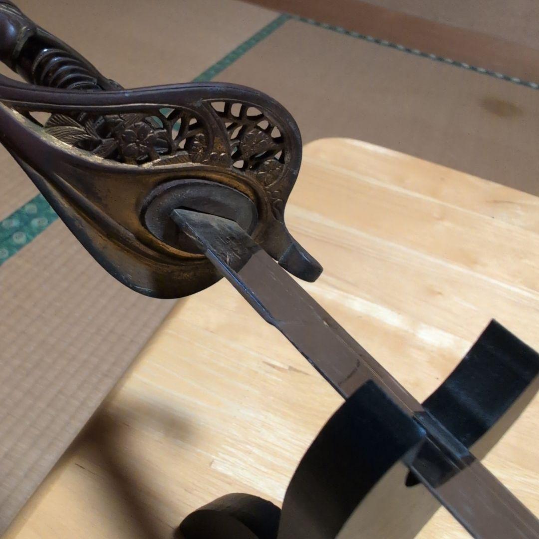 大日本帝國陸軍 尉官用 指揮刀 (二環吊り) 模造刀身