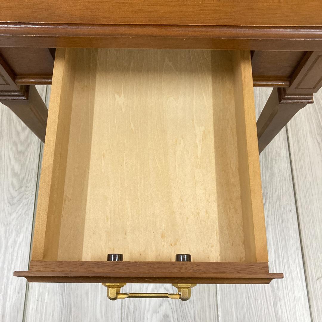 【マルニ】地中海シリーズ　サイドテーブル　引き出し付