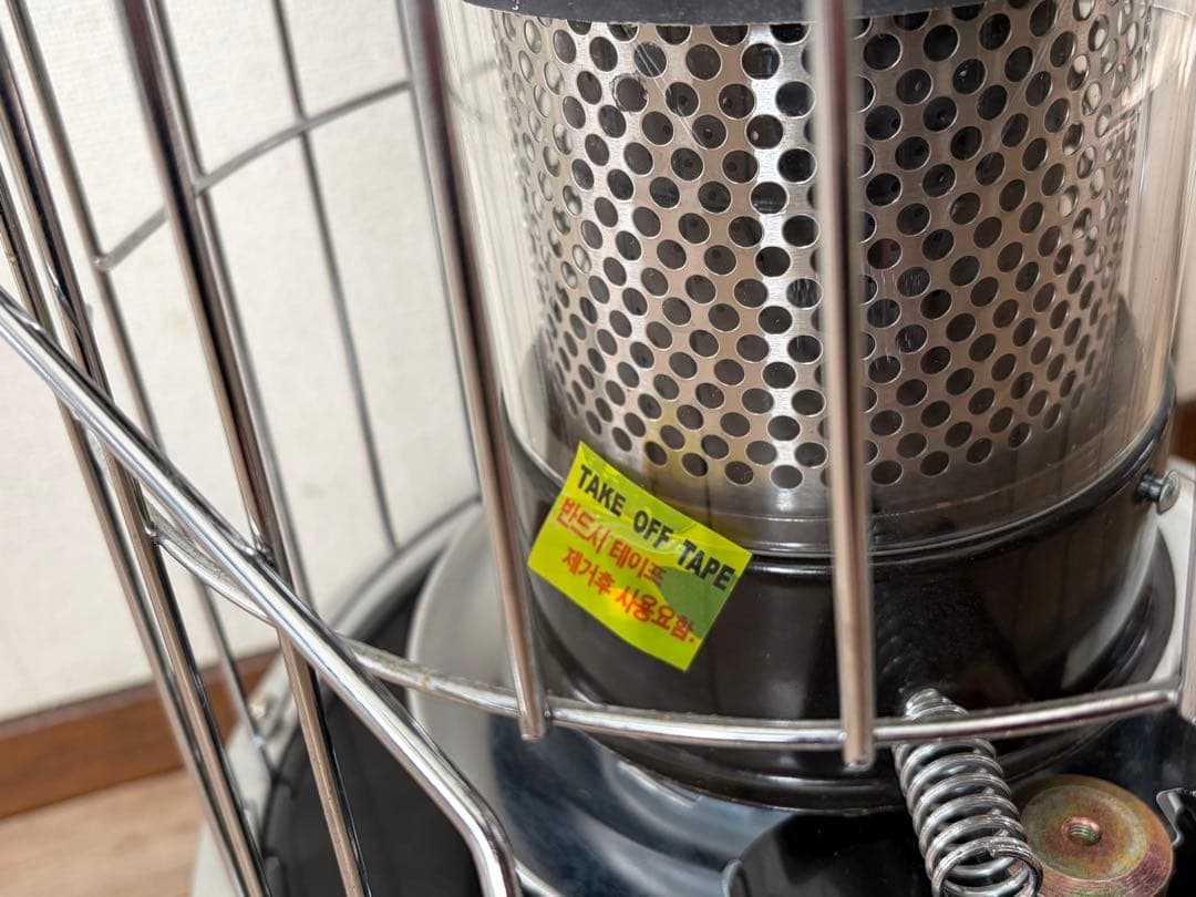 【未使用品】アルパカ ストーブ TS-77A ブラック 韓国製 入手困難