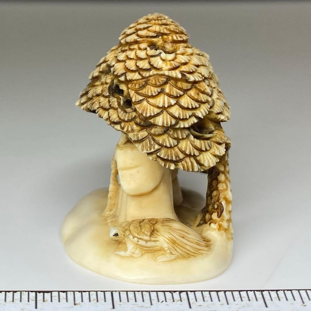 桜井一桜 在銘 人物根付 22g 東キ7-1206☆2F トヒニト