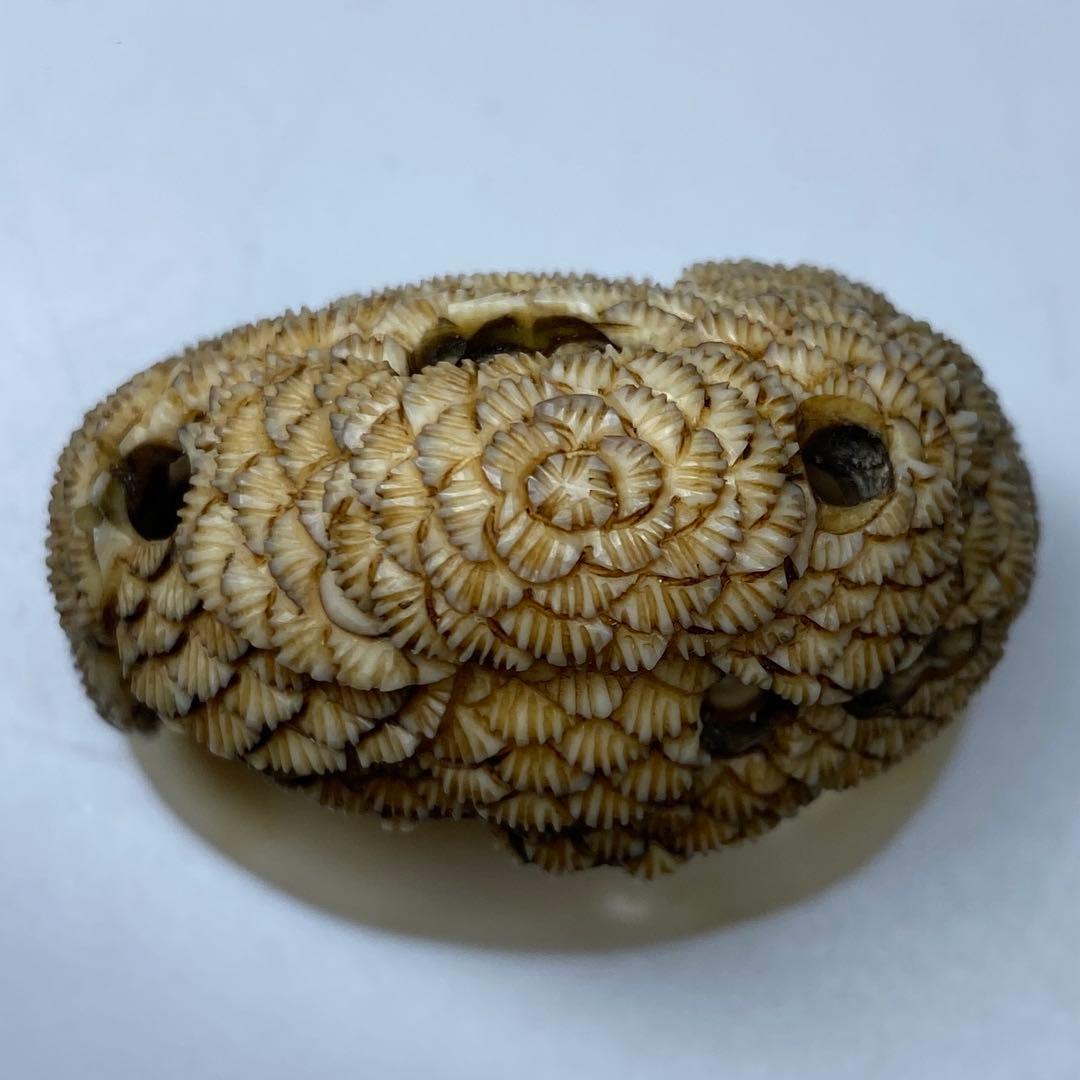 桜井一桜 在銘 人物根付 22g 東キ7-1206☆2F トヒニト