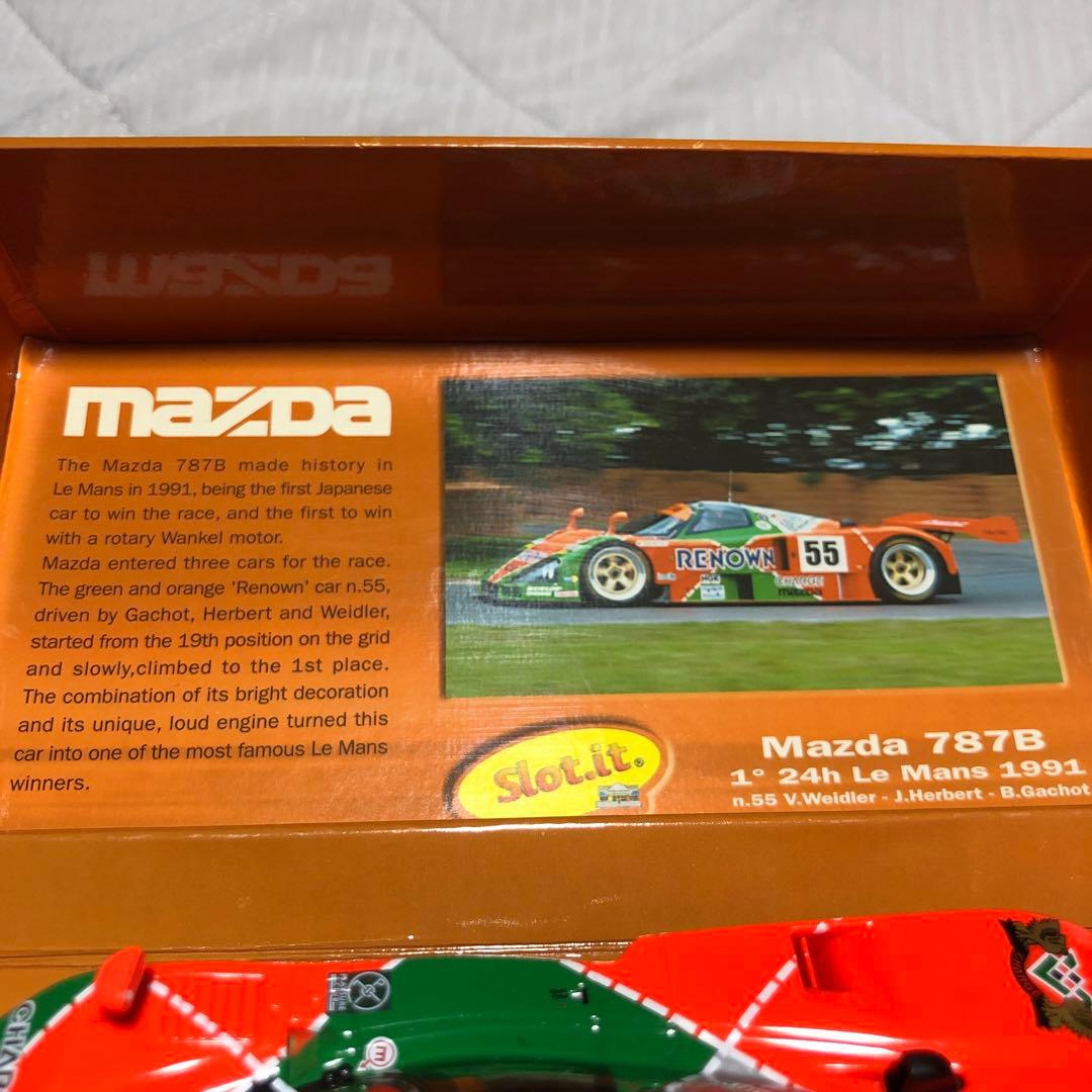スロットイット CW06 マツダ787B ルマン優勝車 スロットカー 超レア物