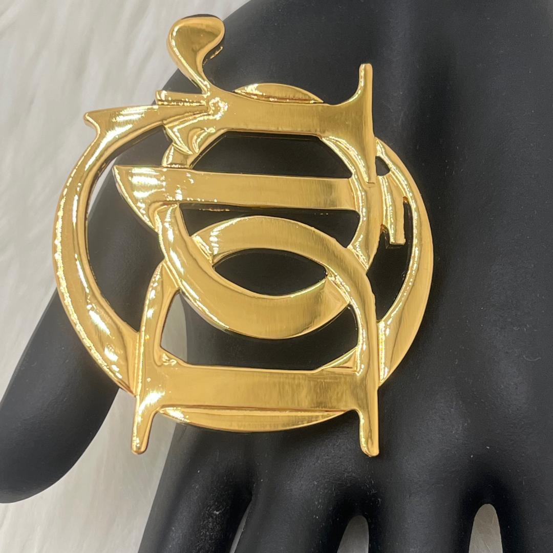未使用級✨Christian Dior ディオール　ブローチ 　ゴールド