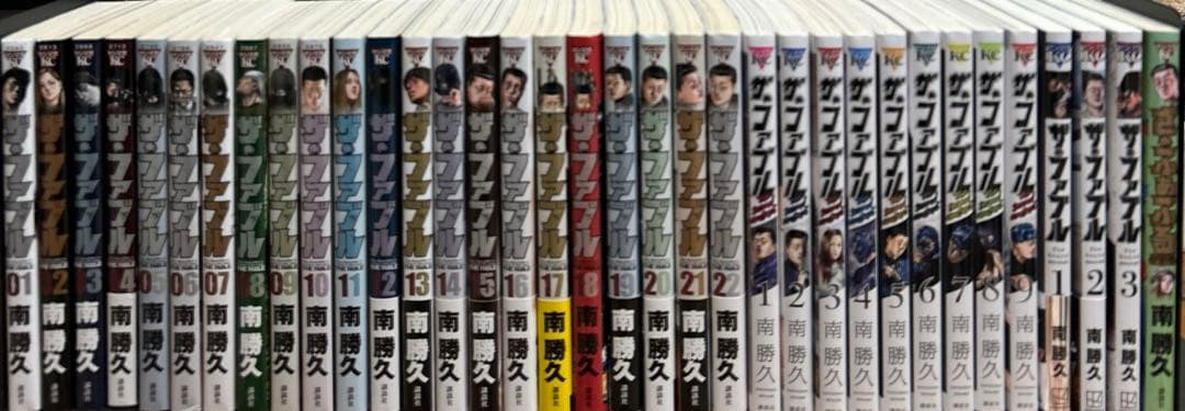 ザ・ファブル１〜２２＋セカンド1〜9＋サード1〜3＋ざ•ふぁぶる全巻合計35冊