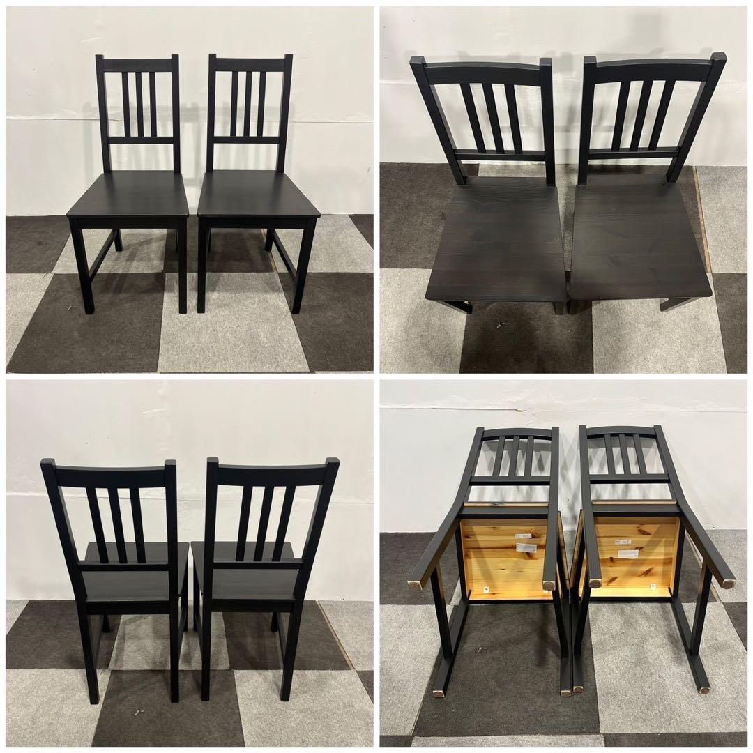 IKEAダイニング テーブル チェア 3点 セット 家具 Fe2080