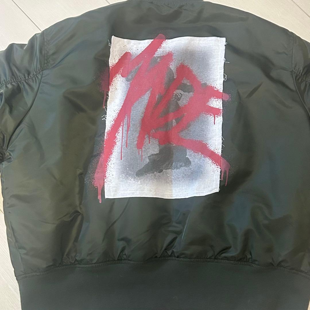 ゆうしん　 ENHYPEN ニキ MA-1 Artist-Made XL