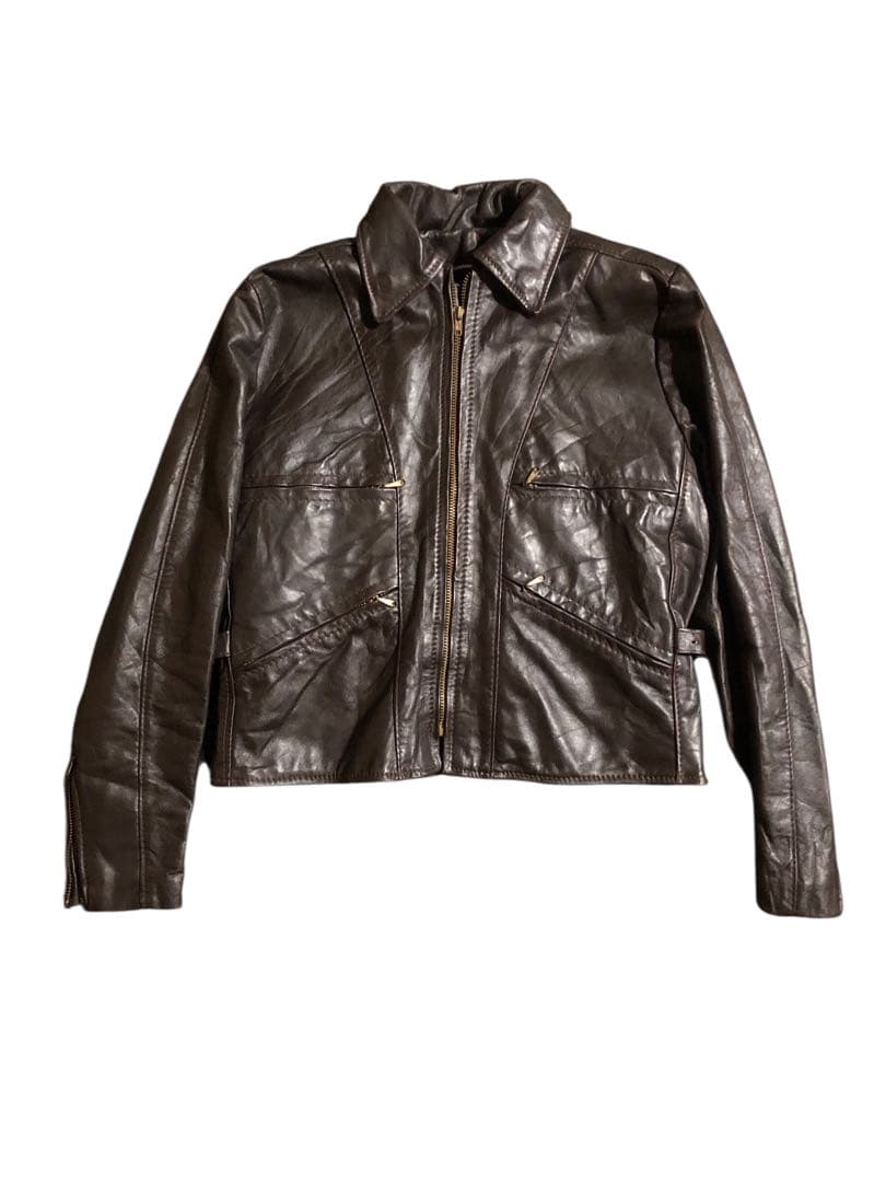 黒タグ　VANSON ライダース　70s後期〜80s初期　vintage