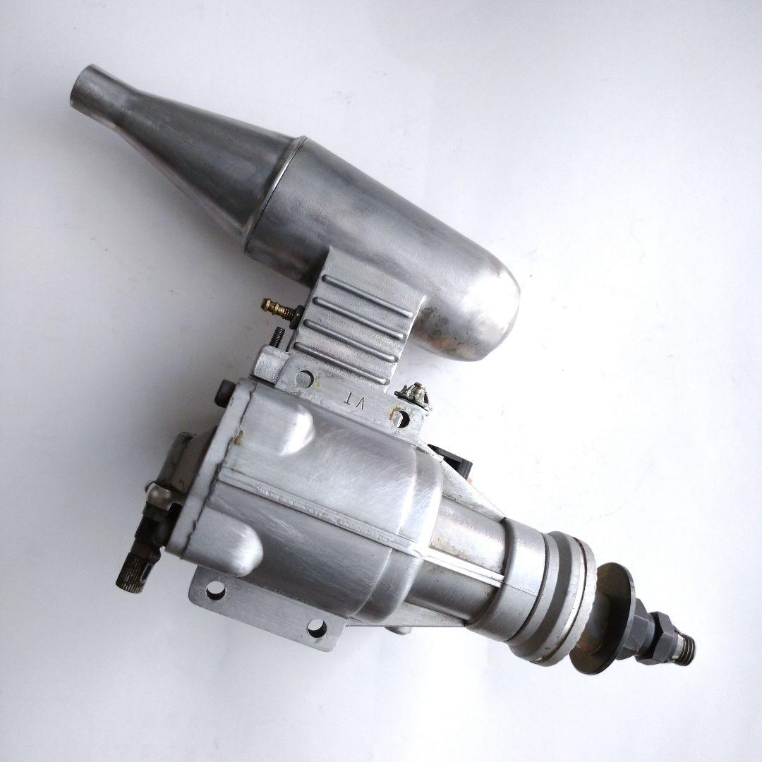 ラジコン飛行機 エンジン OS MAX FX 91 マフラー付き