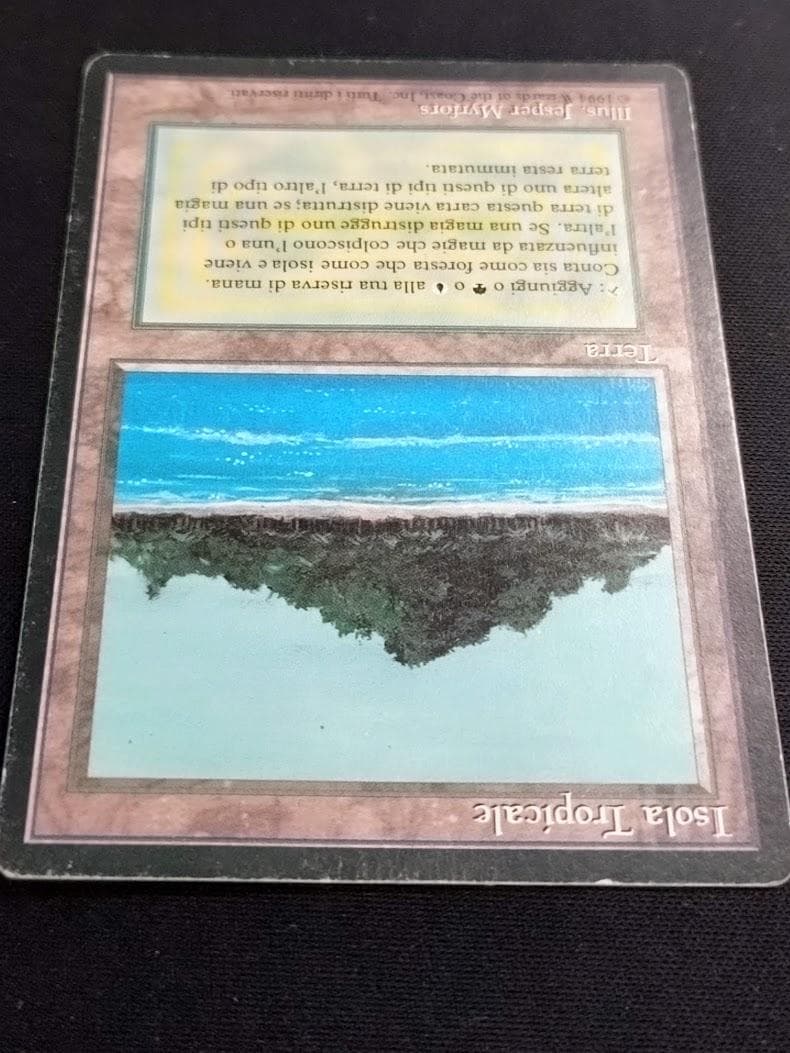 MTG Tropical  イタリア語 リバイズド黒枠 3EDBB