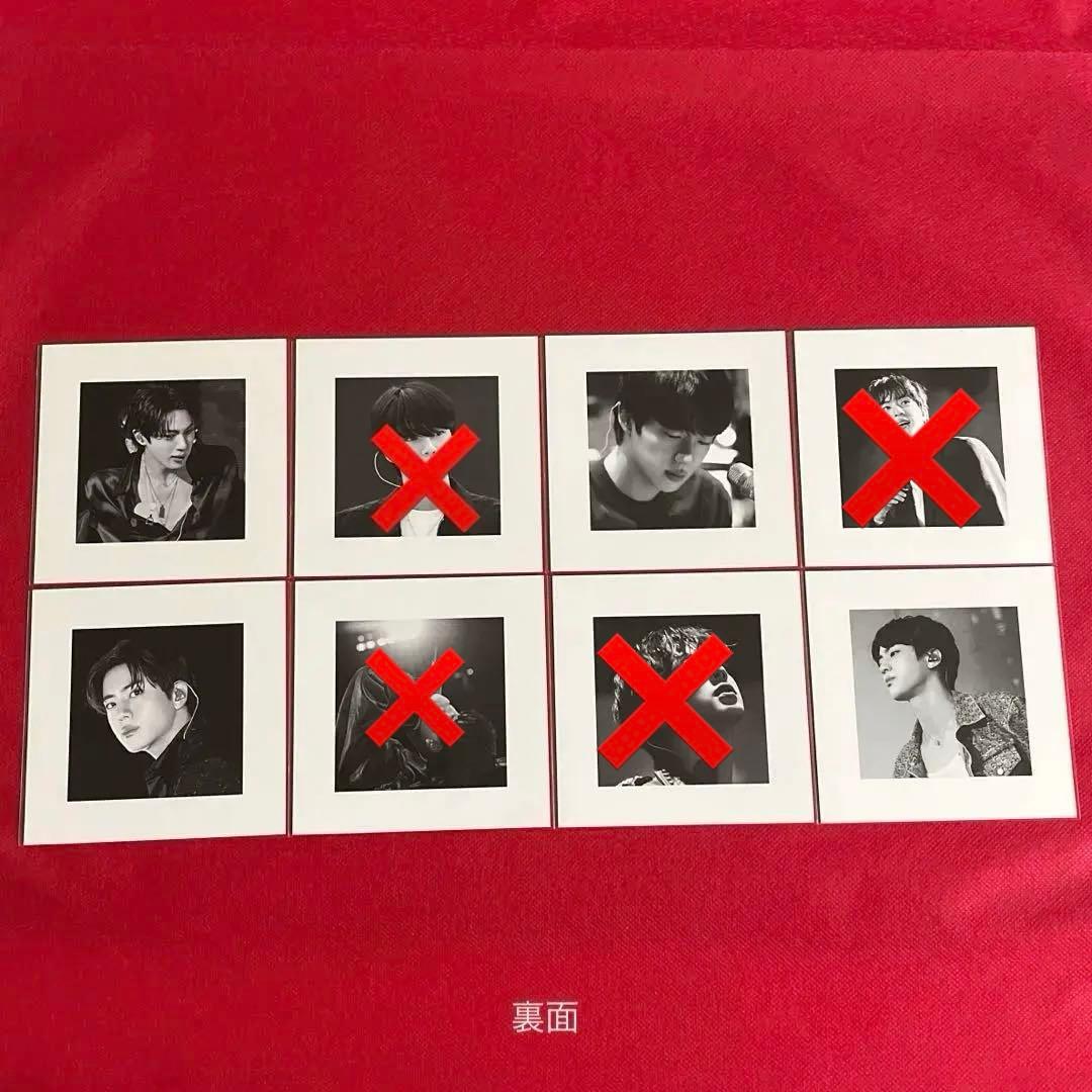 BTS 正方形両面フォト ♡Jin