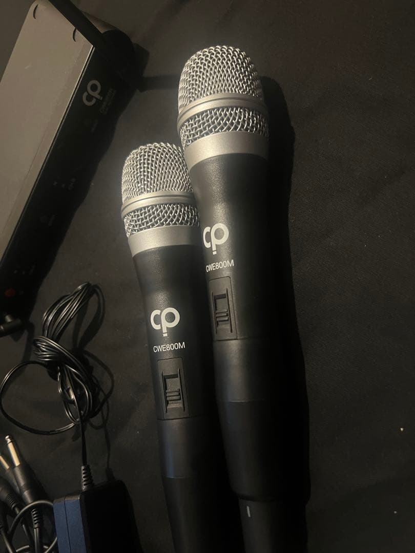 美品　ワイヤレスマイクセット　CWE802R. CWE800M