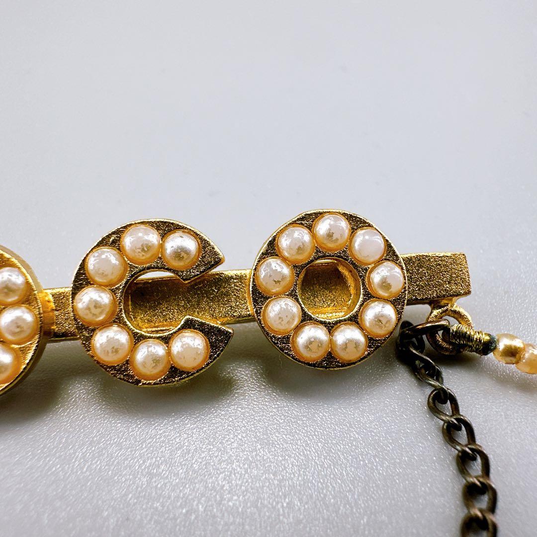 ⭐️美品⭐️CHANEL ブローチ coco パール調 スイング ココマーク