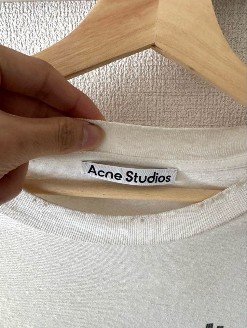 トップス Acne Studios Logo T-shirt L size