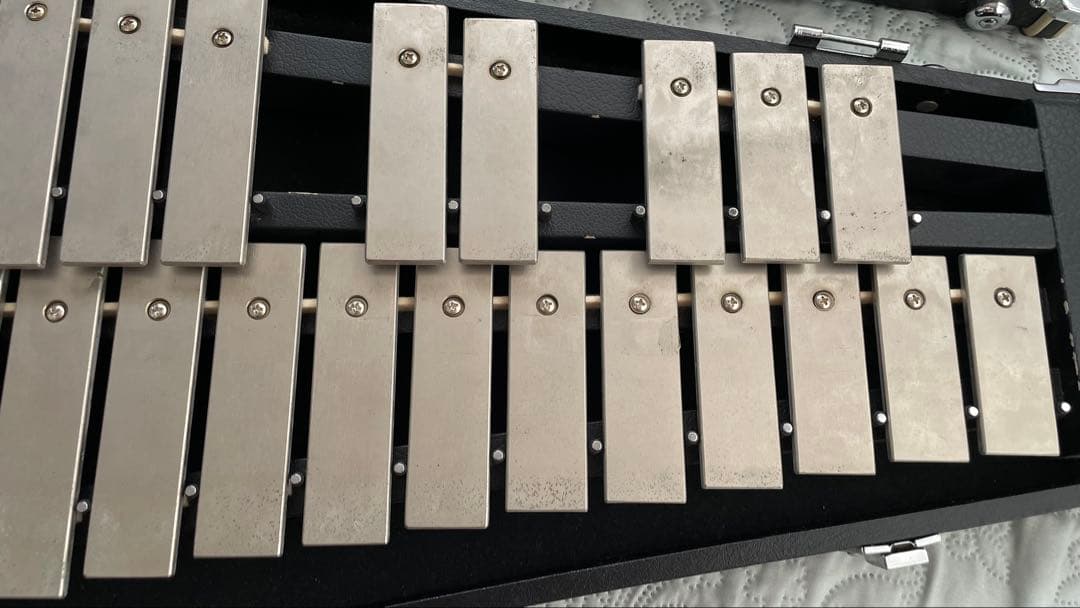 YAMAHA グロッケンシュピール　鉄筋　打楽器　パーカッション　マレット付き