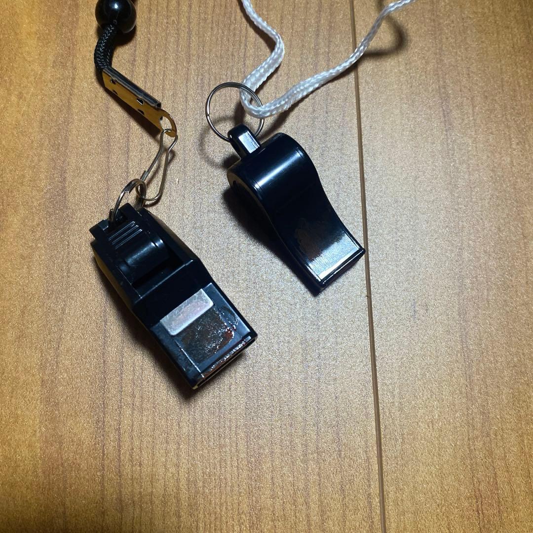 バスガイド黒 笛 2個セット