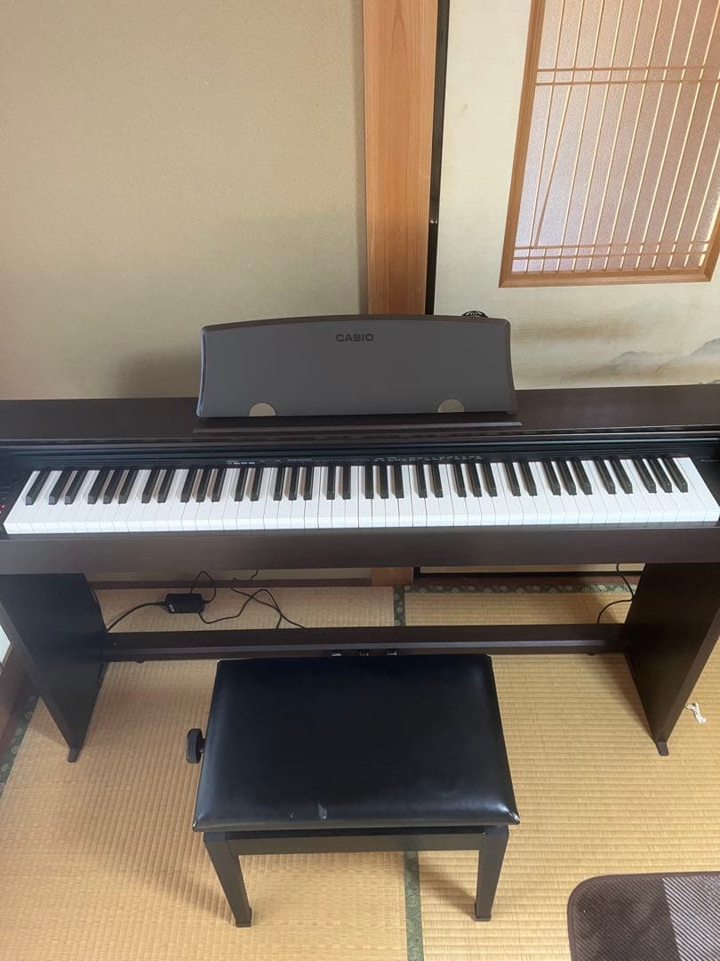じゅんさま専用　カシオ電子ピアノ　PX-770(イス付き) 引き取り希望