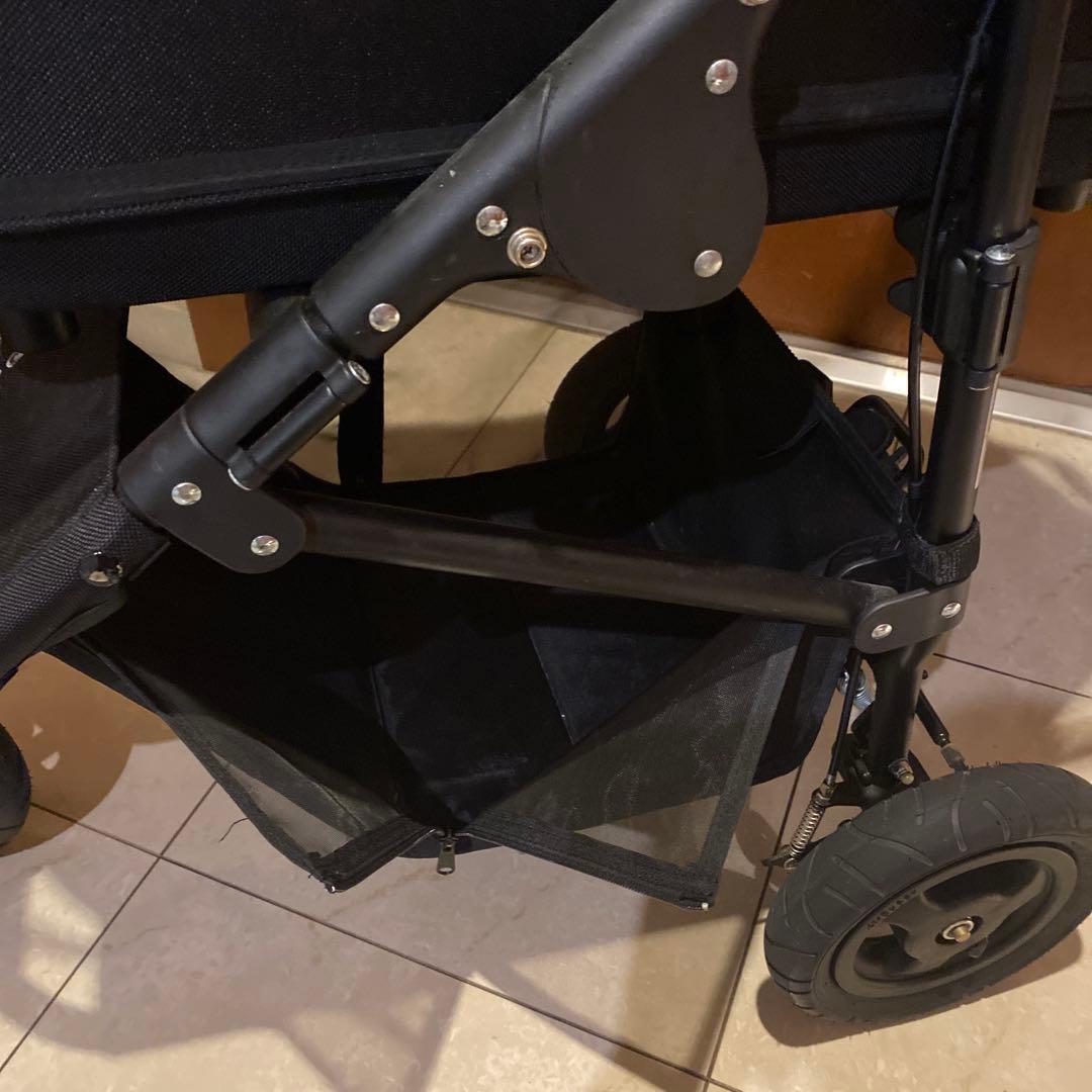 犬用AirBuggy ブラック 犬用 タイヤ交換済