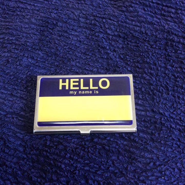 カードホルダー・名刺管理 HELLO my name is