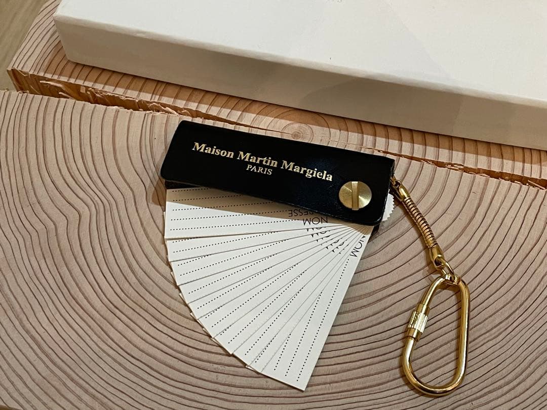 【極美品】Maison Martin Margiela アドレス帳型キーホルダー