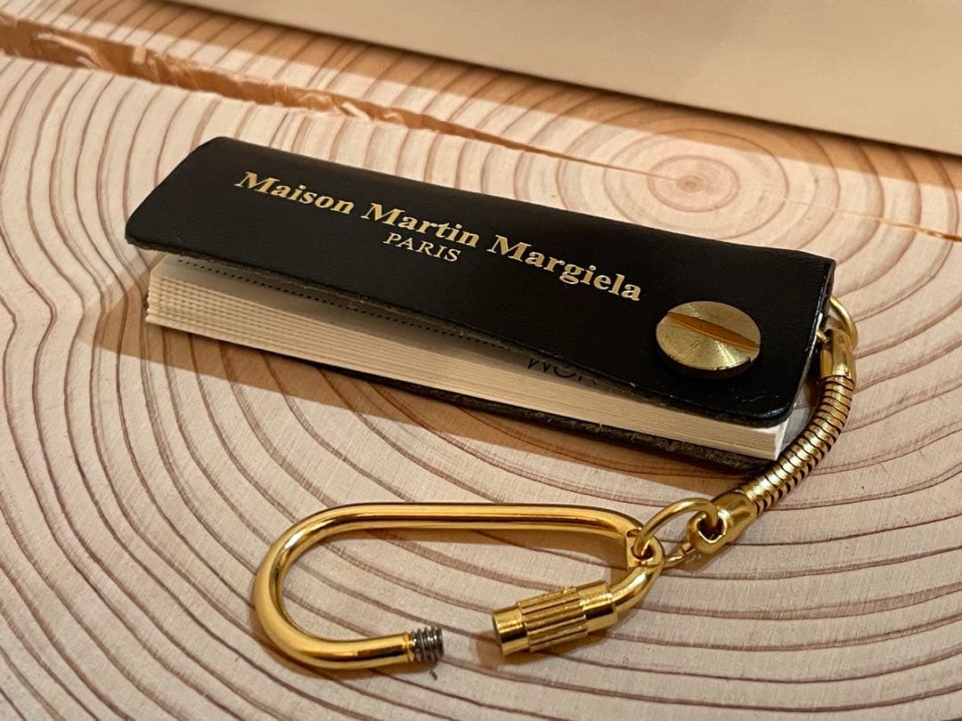 【極美品】Maison Martin Margiela アドレス帳型キーホルダー