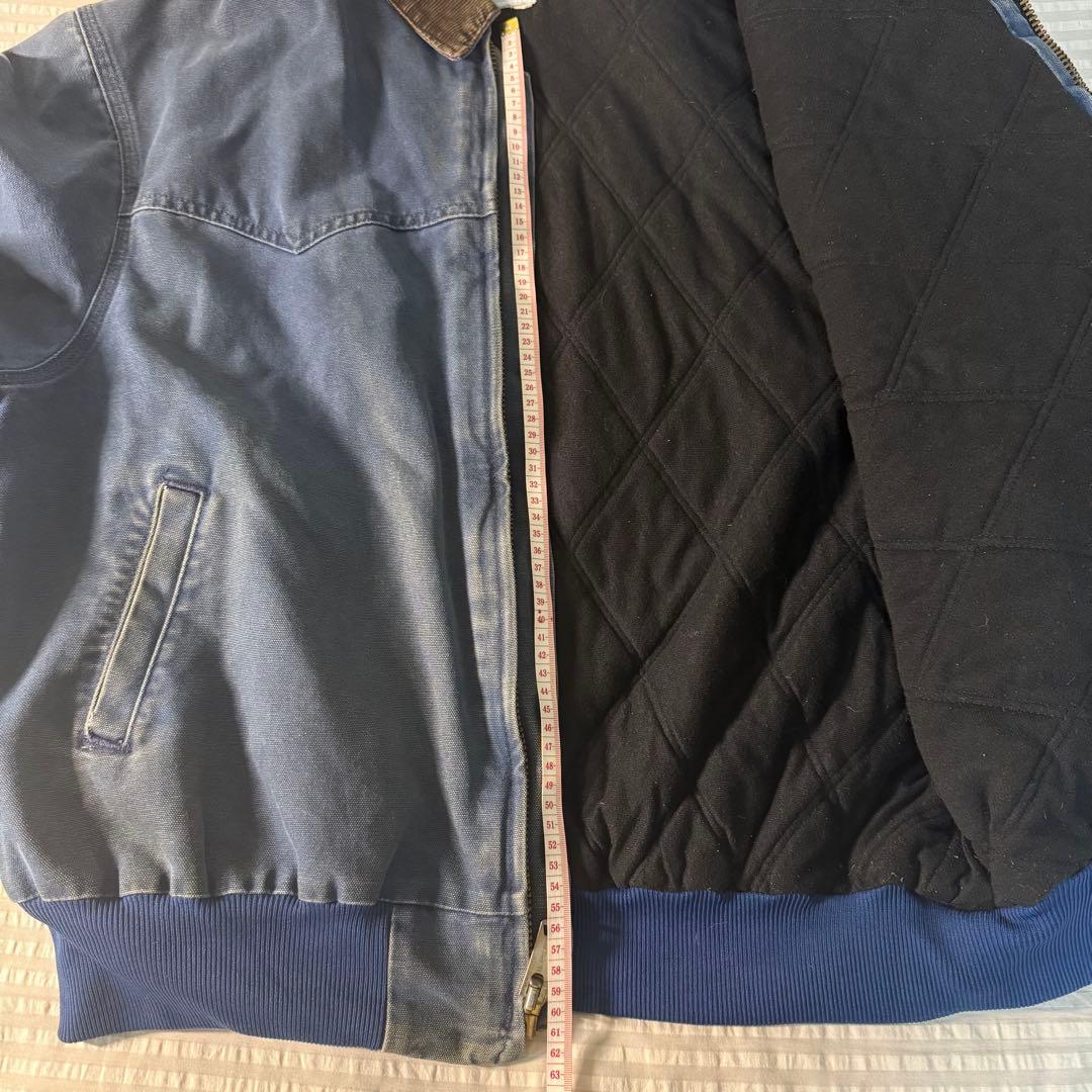 希少Carhartt サンタフェジャケットJ14 BLU 90s USA製