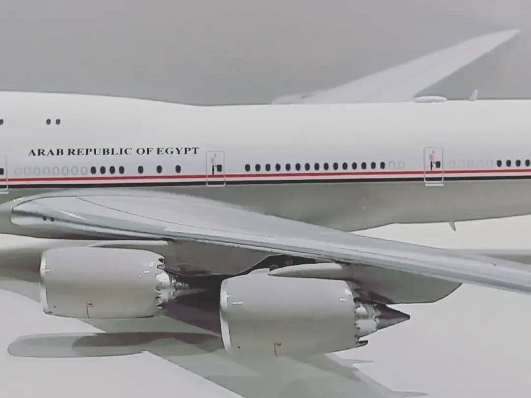 エジプト 政府専用機 1/400