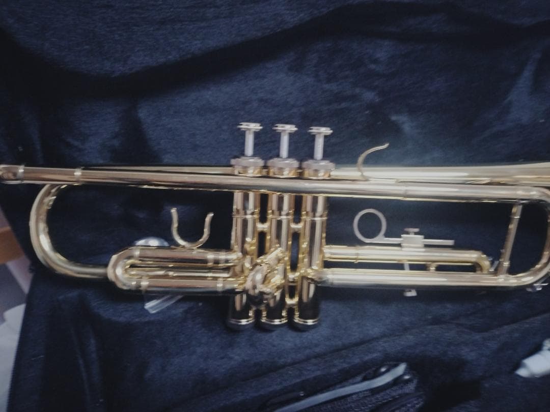 トランペット　金　SLADE　未使用品