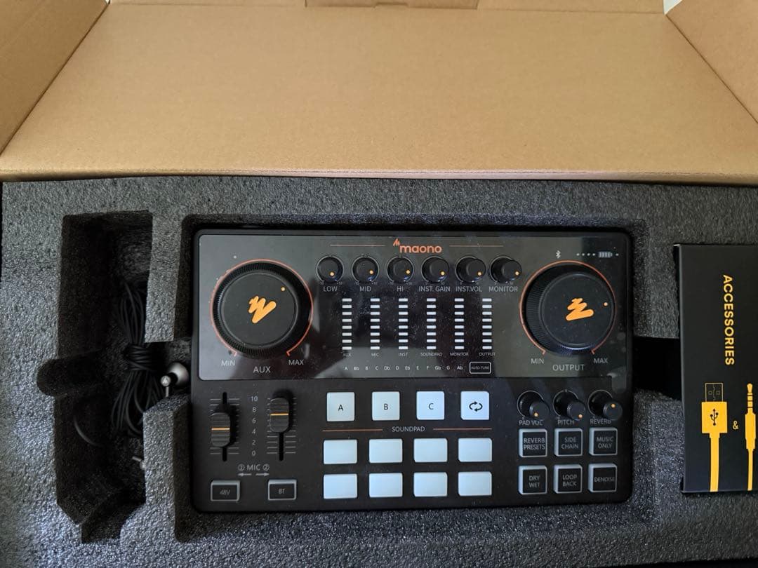 maono インターフェース　マイク