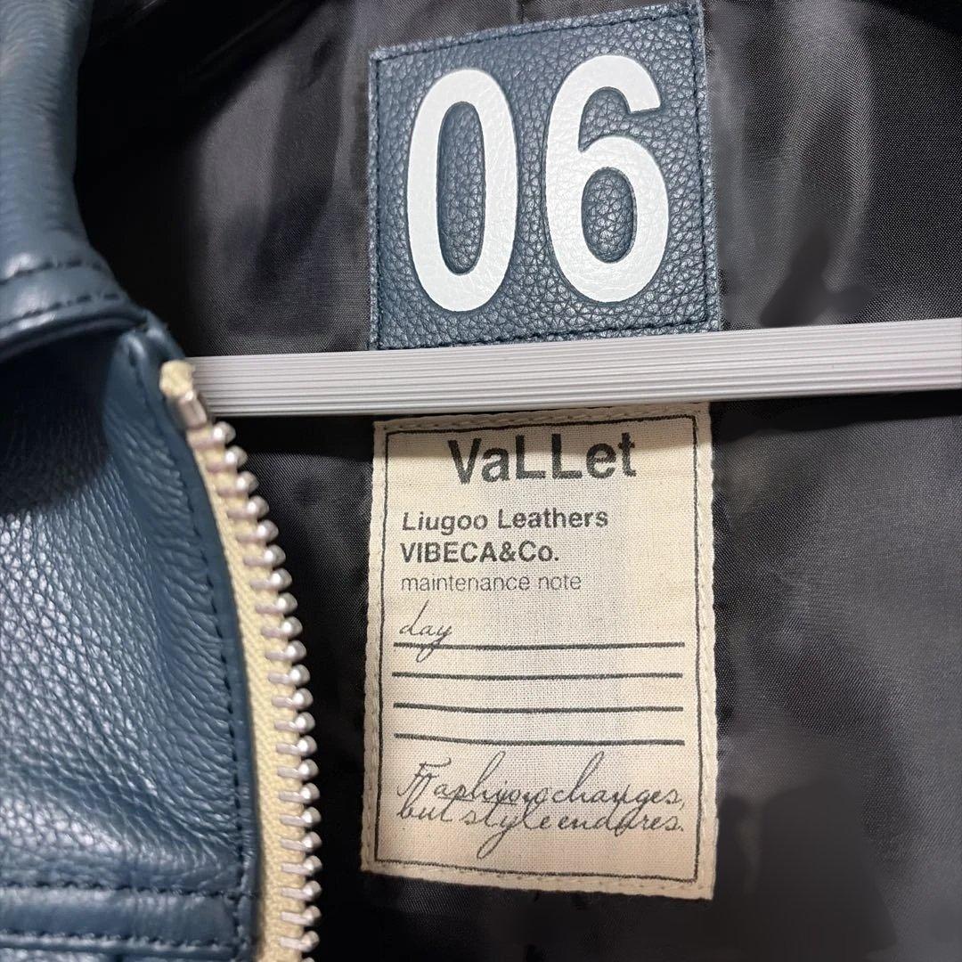 VaLLet06レザージャケット　3Ｌ